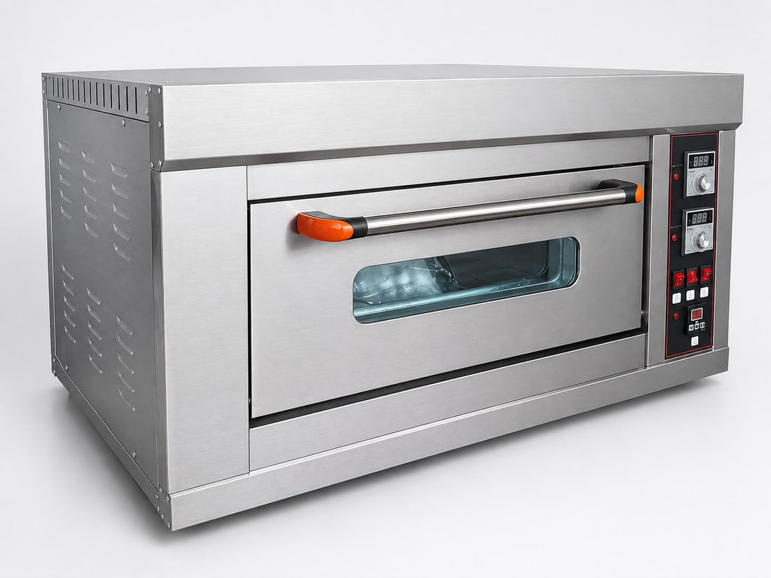 Alumka One Tray Gas Deck Oven